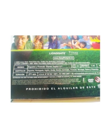 Weeds Primera Temporada 1 Completa - DVD Espa?ol Ingles Frances Region 2 - 3T
