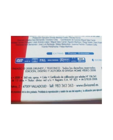 Sin Tetas No Hay Paraiso Temporada 2 Parte 2 - 3 x DVD Espa?ol Region All - 3T