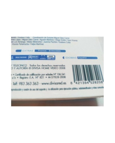 Sin Tetas No Hay Paraiso Temporada 2 Parte 2 - 3 x DVD Espa?ol Region All - 3T