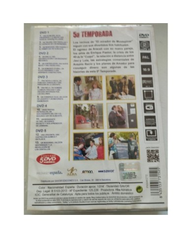 La Que Se Avecina Quinta Temporada 5 Completa - 5 x DVD Espa?ol Region 2 Am
