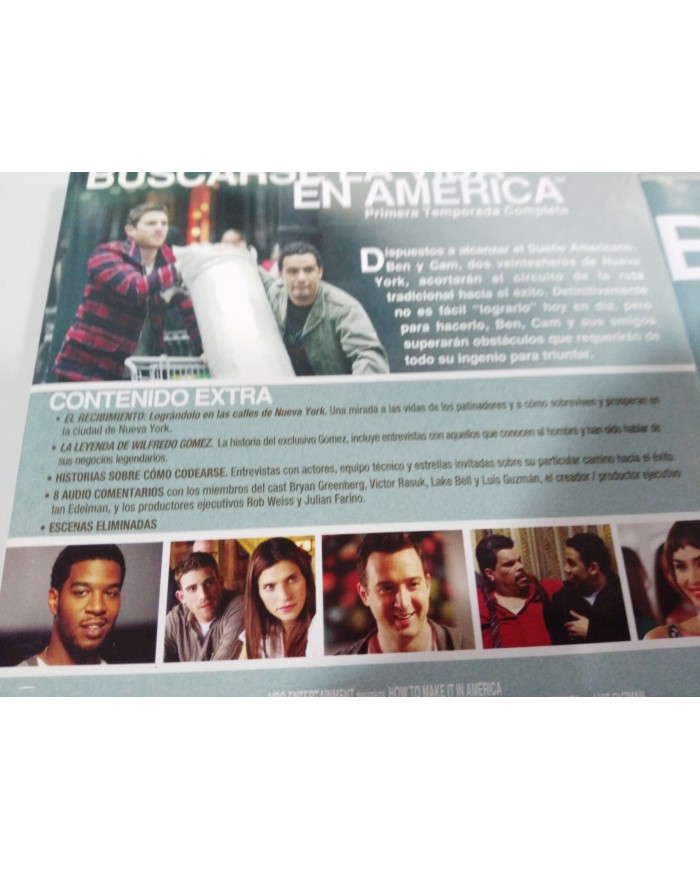 BUSCARSE LA VIDA EN AMERICA SERIE TV PRIMERA TEMPORADA - 2 X DVD 5T