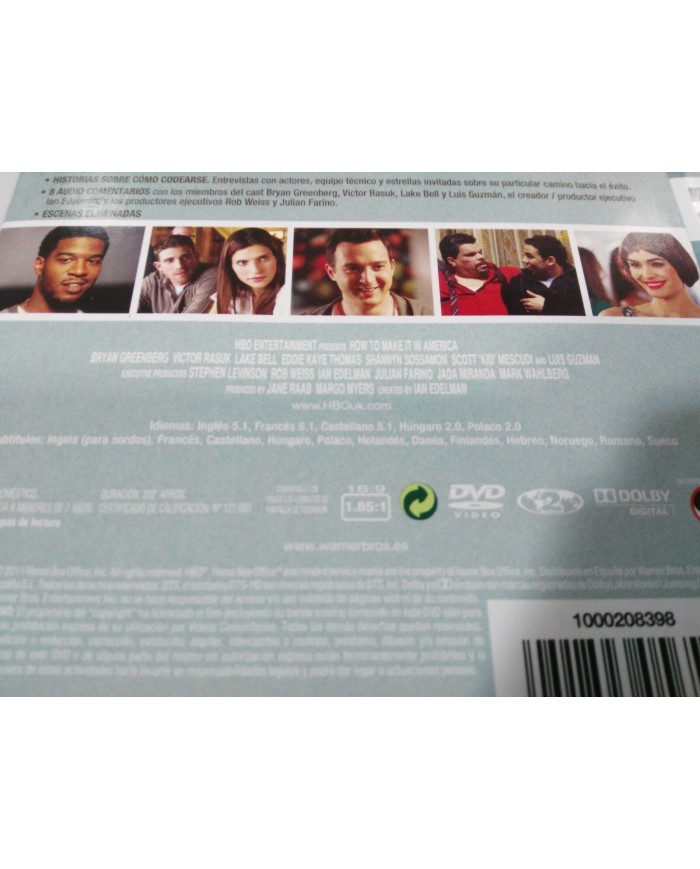 BUSCARSE LA VIDA EN AMERICA SERIE TV PRIMERA TEMPORADA - 2 X DVD 5T