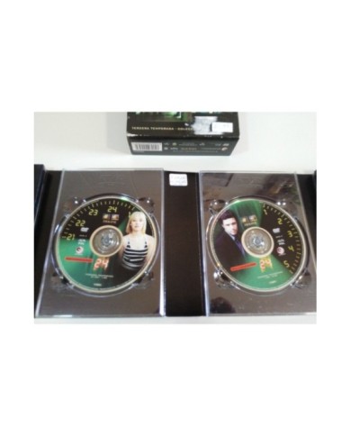 24 TEMPORADA SEASON 3 COMPLETA - 6 DVD - ESPA?OL ENGLISH KIEFER SUTHERLAND - AM