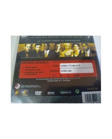 24 Tercera Temporada 3 Completa Kiefer Sutherland - 7 x DVD Espa?ol Ingles - 3T