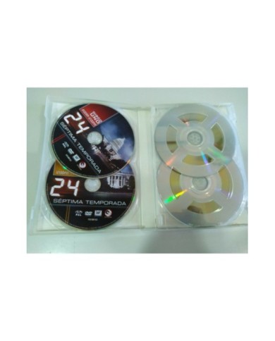 24 Septima Temporada 7 Completa Kiefer Sutherland - 6 x DVD Espa?ol Ingles - 3T