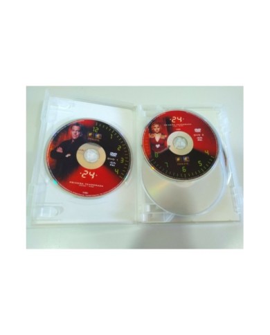 24 Segunda Temporada 1 Completa Kiefer Sutherland - 6 x DVD Espa?ol Ingles - 3T