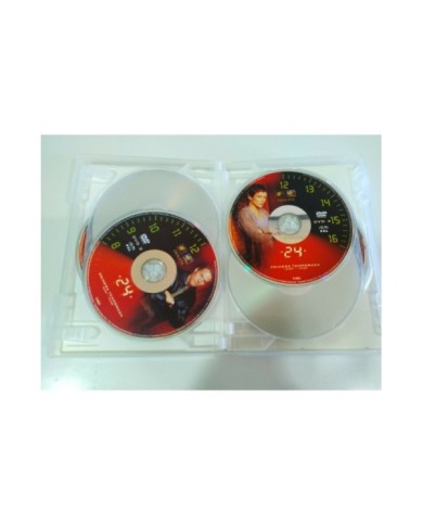 24 Segunda Temporada 1 Completa Kiefer Sutherland - 6 x DVD Espa?ol Ingles - 3T