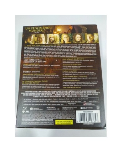 Juego de Tronos Quinta Temporada 5 Completa - BLU-RAY Espa?ol Ingles - 3T
