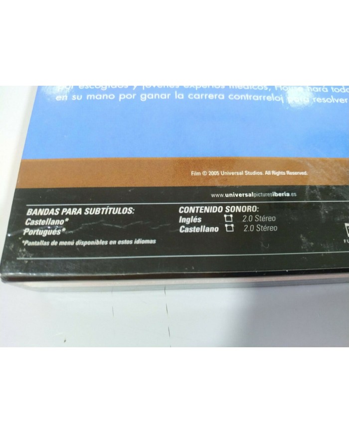 House M.D. Primera Temporada 1 Completa - 6 x DVD Espa?ol Ingles - 3T