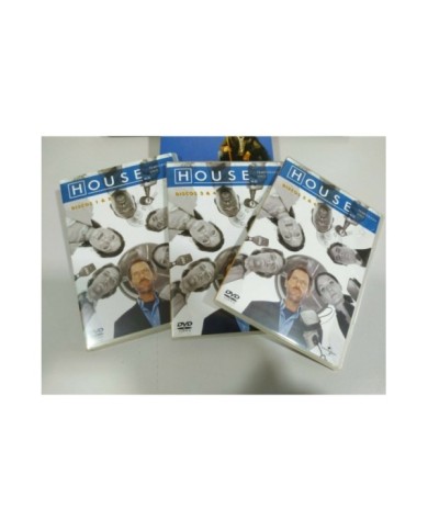House M.D. Primera Temporada 1 Completa - 6 x DVD Espa?ol Ingles - 3T