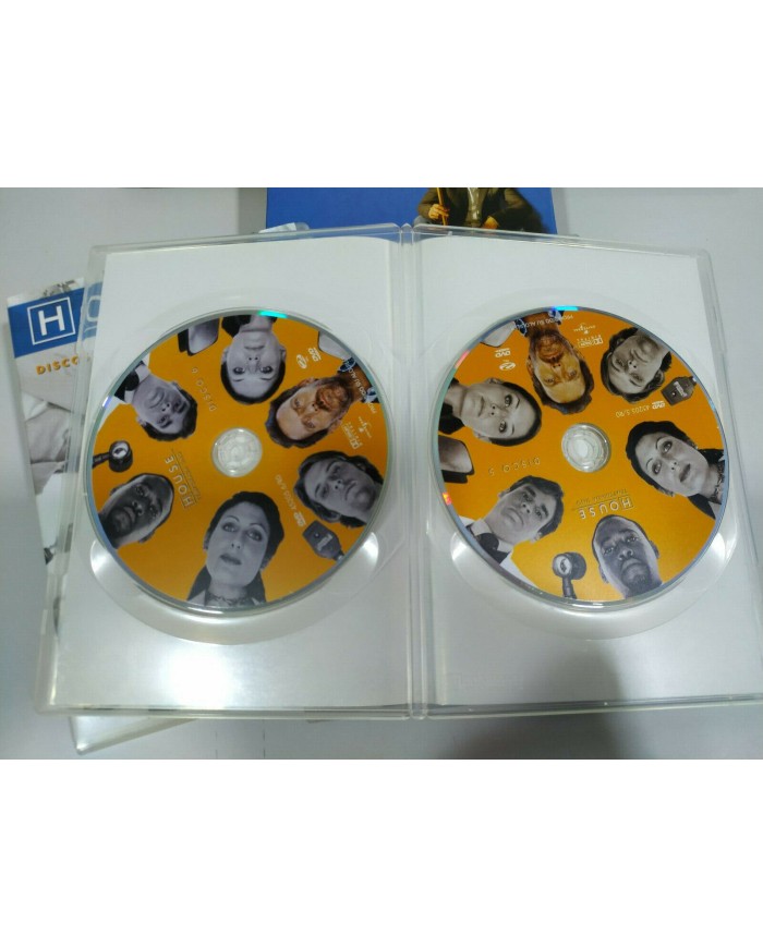 House M.D. Primera Temporada 1 Completa - 6 x DVD Espa?ol Ingles - 3T
