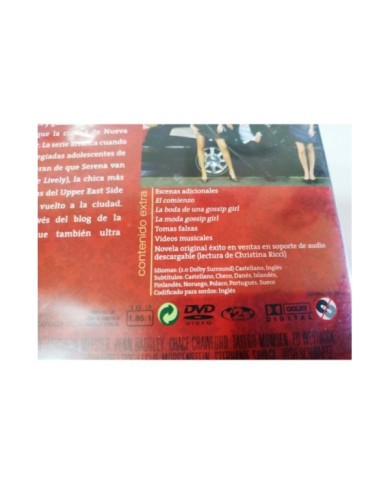 Gossip Girl Primera Temporada Completa - 5 x DVD Espa?ol Ingles - 3T