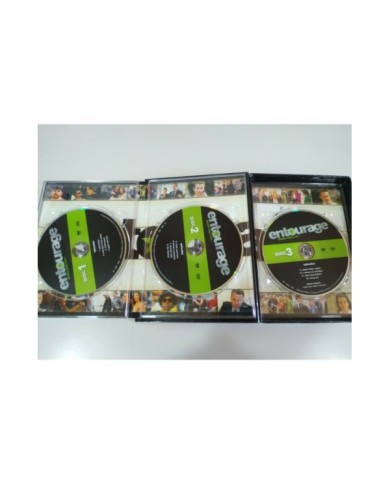 Entourage Tercera Temporada Parte 1 HBO - 3 x DVD Espa?ol Ingles Region 1 - 3T