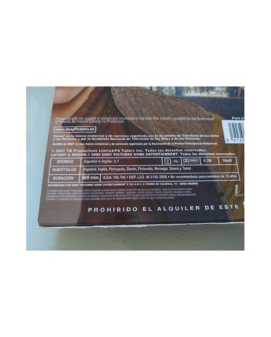 Los Tudor Primera Temporada 1 Completa - 3 x DVD Espa?ol Ingles region 2 - 3T