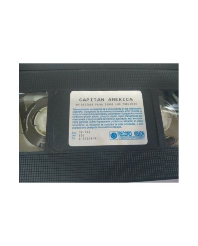 Capitan America Matt Sallinger 1992 - VHS Cinta Tape Espa?ol - 3T