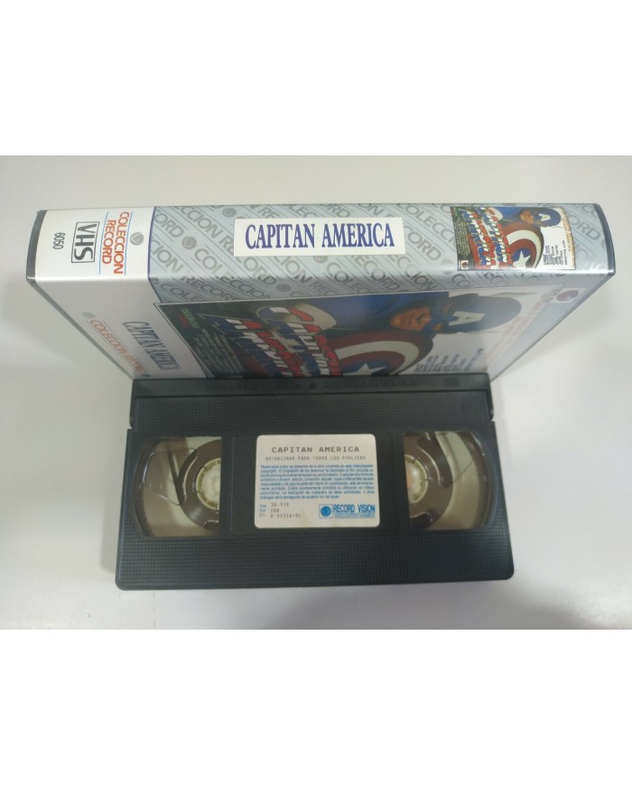 Capitan America Matt Sallinger 1992 - VHS Cinta Tape Espa?ol - 3T