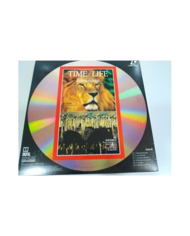 Time life El Leopardo - Simios de la India Leon Avestruz - LASERDISC LD - 2T Time life El Leopardo - Simios de la India Leon Avestruz - LASERDISC LD - 2T
