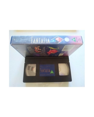 Fantasia Walt Disney Masterpiece UK Edition - VHS Cinta Tape - 3T