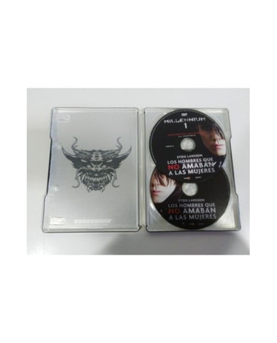 MILLENNIUM 1 LOS HOMBRES QUE NO AMABAN MUJERES 2X DVD STEELBOOK STIEG LARSSON AM MILLENNIUM 1 LOS HOMBRES QUE NO AMABAN MUJERES 2X DVD STEELBOOK STIEG LARSSON AM