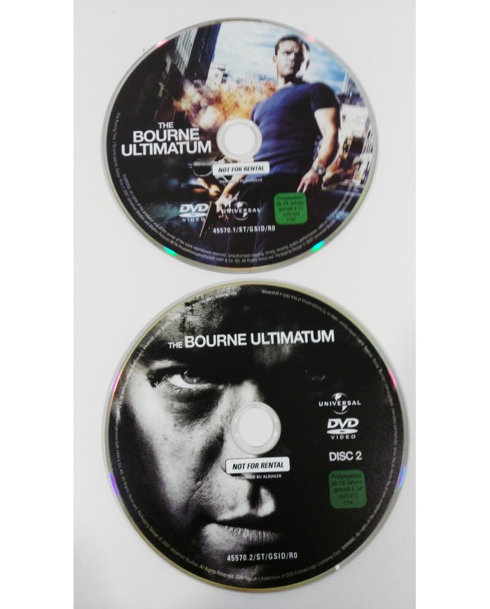 JASON BOURNE EL ULTIMATUM DE BOURNE 2 DVD MATT DAMON STEELBOOK CAJA METALICA AM