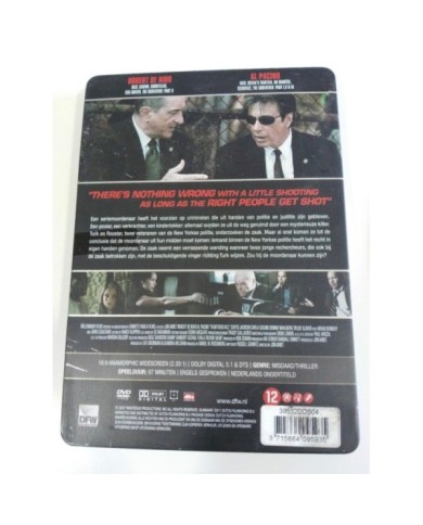 RIGHTEOUS KILL DVD STEELBOOK ENGLISH DEUTSCH GERMAN ED ROBERT DE NIRO AL PACINO RIGHTEOUS KILL DVD STEELBOOK ENGLISH DEUTSCH GERMAN ED ROBERT DE NIRO AL PACINO