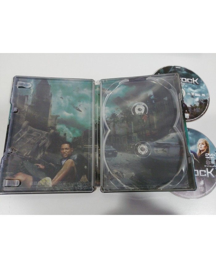 HANCOCK - 2 X DVD STEELBOOK WILL SMITH CHARLIZE THERON ESPA?OL ENGLISH - AM
