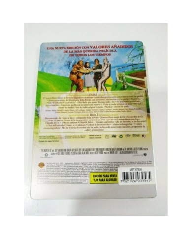 El Mago de Oz Limited Edition Steelbook - 2 x DVD Espa?ol Ingles - 3T El Mago de Oz Limited Edition Steelbook - 2 x DVD Espa?ol Ingles - 3T