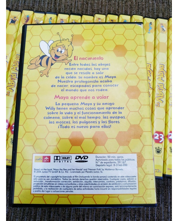 La Abeja Maya Coleccion Completa Serie TV - 35 x DVD - 70 CAPITULOS Region 2 2T