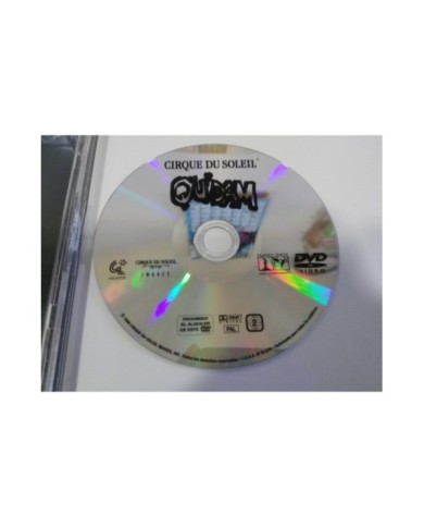 CIRQUE DU SOLEIL QUIDAM CIRCO DEL SOL DVD FRANCAIS + EXTRAS 1999 - AM