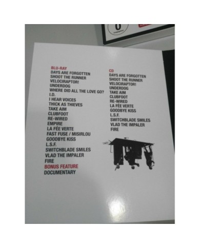 Kasabian Live ! Live at the O2 London 15/12/2011 Blu-ray + CD Region all - AM