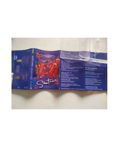 Santana Supernatural 1999 BMG Spain Edition - Cinta Tape Cassette - 3T