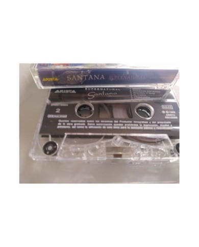 Santana Supernatural 1999 BMG Spain Edition - Cinta Tape Cassette - 3T