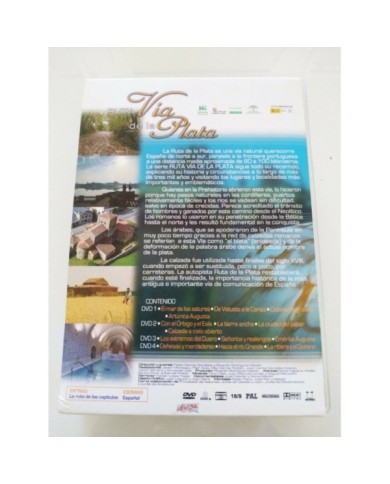Ruta Via de la Plata Asturias Castilla Leon - 4 x DVD Espa?ol Region All - 3T