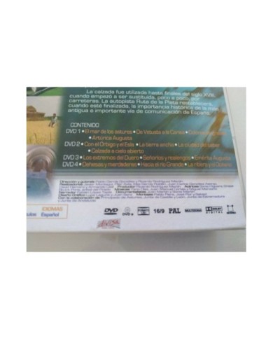 Ruta Via de la Plata Asturias Castilla Leon - 4 x DVD Espa?ol Region All - 3T
