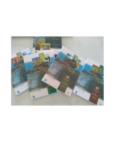 Ruta Via de la Plata Asturias Castilla Leon - 4 x DVD Espa?ol Region All - 3T