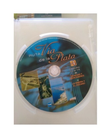 Ruta Via de la Plata Asturias Castilla Leon - 4 x DVD Espa?ol Region All - 3T