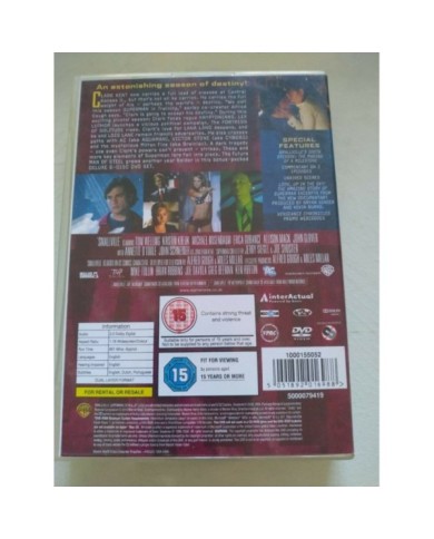 Smallville The Complete Fifth Season - 6 x DVD Ingles Aleman Region 2 - 3T