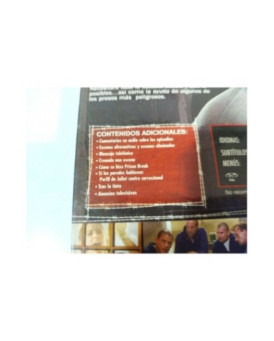 Prison Break Primera Temporada 1 Completa - 6 x DVD + Extras Espa?ol Ingles - 3T