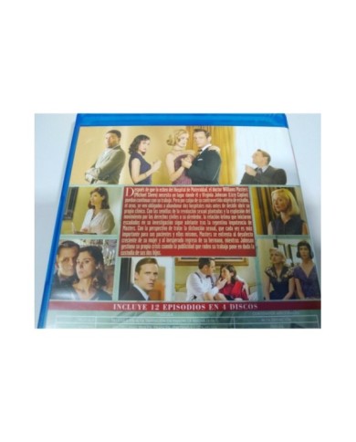 Masters of Sex Segunda Temporada 2 Completa - 4 x Blu-Ray - 3T