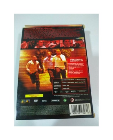 Prison Break Segunda Temporada 2 Completa - 6 x DVD + Extras Espa?ol Ingles - 3T