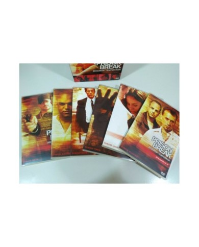 Prison Break Segunda Temporada 2 Completa - 6 x DVD + Extras Espa?ol Ingles - 3T