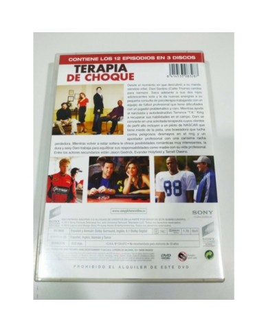 Terapia de Choque Primera Temporada 1 Completa - 3 x DVD Espa?ol Ingles - 3T