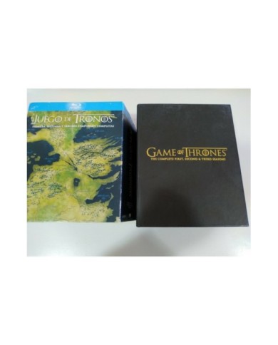 Juego de Tronos Temporadas 1-2-3 - Blu-Ray Espa?ol Ingles - 3T