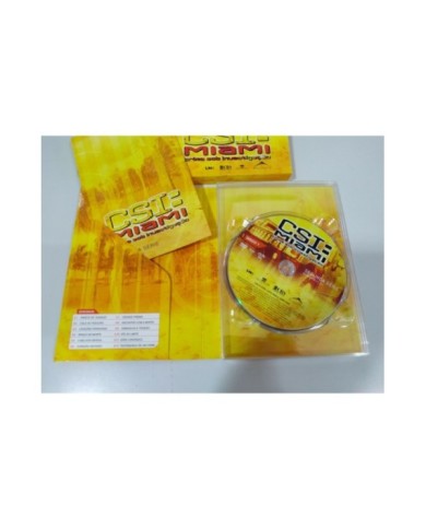 CSI Miami Second Season Episodes 2.1-2.12 - 6 x DVD Ingles Portugues - 2T