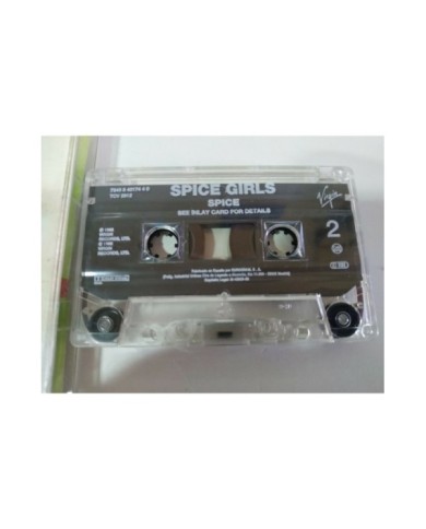 SPICE GIRLS - SPICE 1996 VIRGIN Spain Edition - Cinta Tape Cassette - 3T