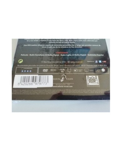 ONE DIRECTION HECHO CON AMOR DVD SPECIAL EDIT Portada HOLOGRAFICA COVER - Am