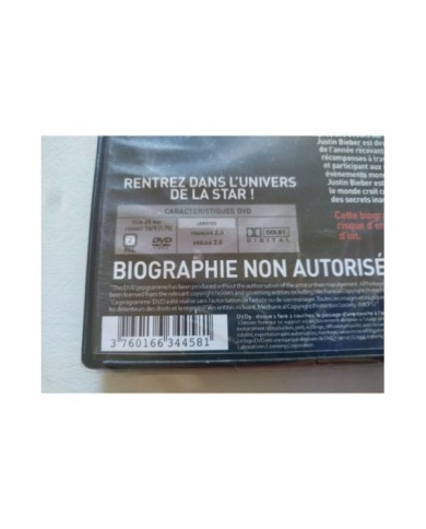Justin Bieber C?Est Mon Univers Collector - DVD Ingles Frances Am