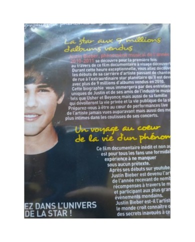 Justin Bieber C?Est Mon Univers Collector - DVD Ingles Frances Am