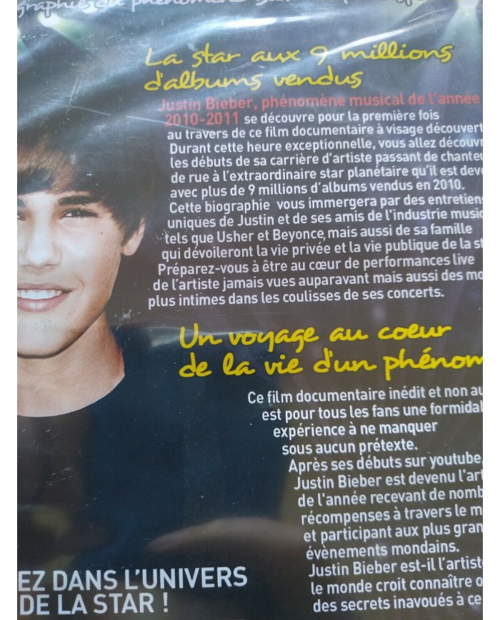 Justin Bieber C?Est Mon Univers Collector - DVD Ingles Frances Am