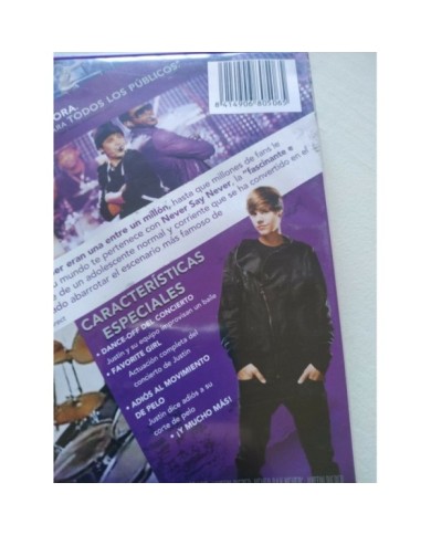 Justin Bieber Never Say Never Director?s Fan Cut - DVD Espa?ol Ingles Am